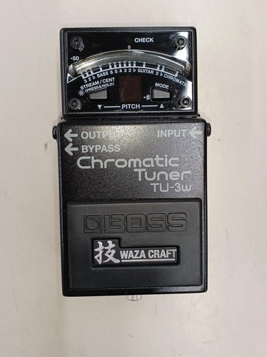 Boss chromatic tuner - boss, tu-3w