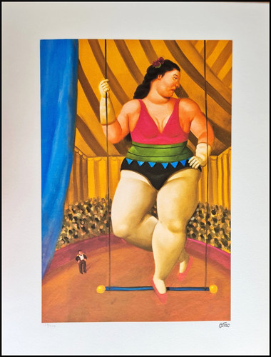 Fernando botero the trapèze - botero,