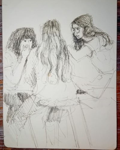 Etude dessins de - de, 2