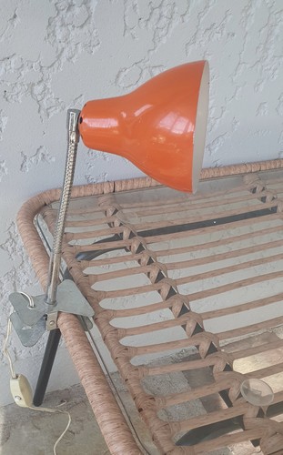 Lampe bureau orange goutte - lampe,