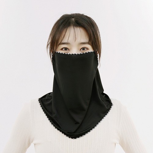 Echarpe visage pour femme - , soie