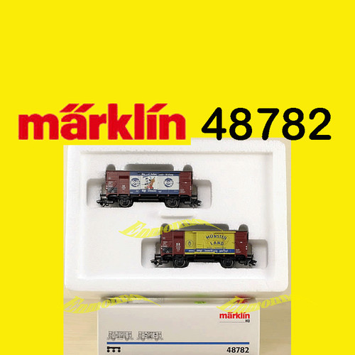 Märklin 48782 2 wagons - h0,
