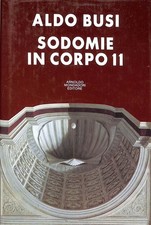 Body Sodomies 11, Aldo Busi, Mondadori, 1988