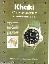 ADVERTISING ADVERTISING 056 1994 Khaki by Hamilton Watch