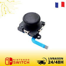 Module Joystick 3D Analogique pour Contrôleur Manette Switch Noir