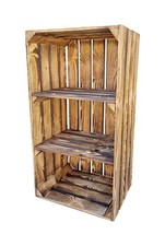 Caisses en bois, 75x40x30, Étagères en bois pour le stockage et l'entreposage