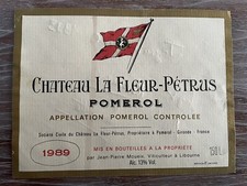 Label Château La Fleur Pétrus 1989 - 150 cl