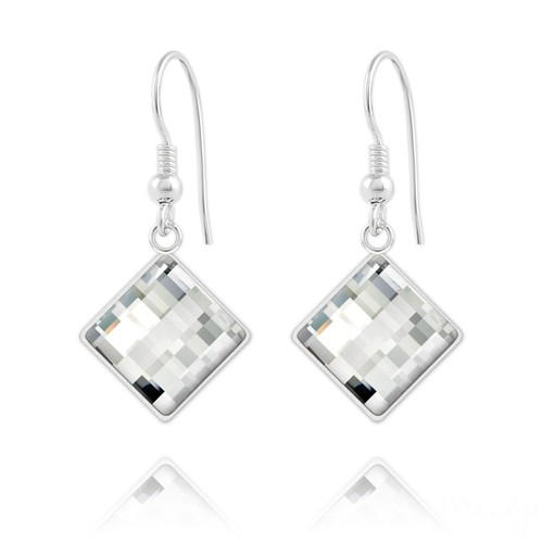 Boucles oreilles losange - boucles,