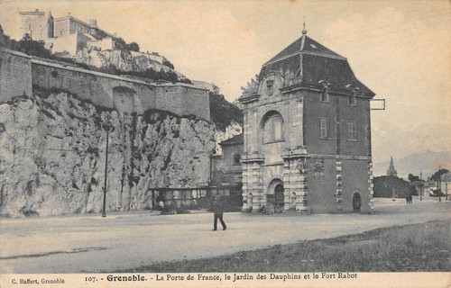 Old postcard grenoble - 38, la