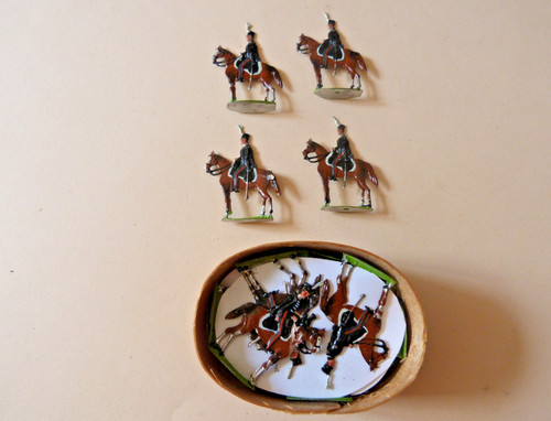 Plats étain zinnfiguren - d'étain,
