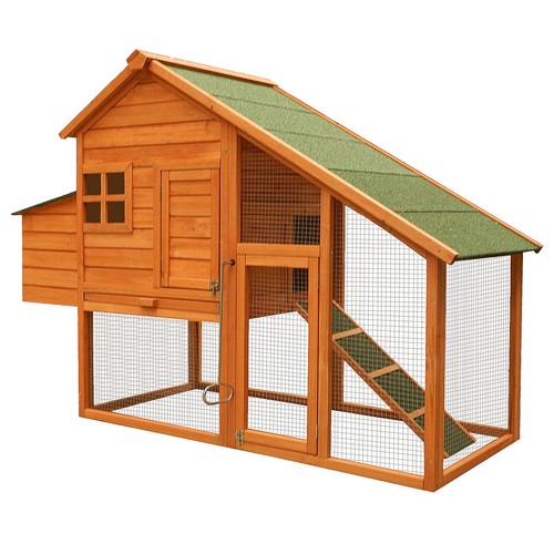 Poulailler avec espaces