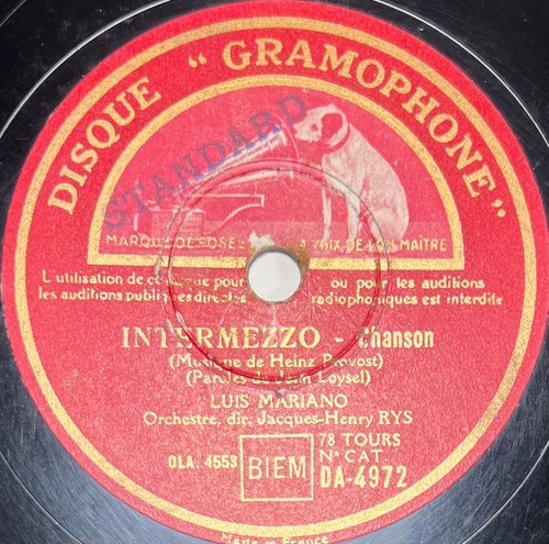 Luis mariano intermezzo - :, /