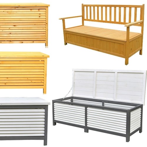 Coffre jardin bois - jardin,