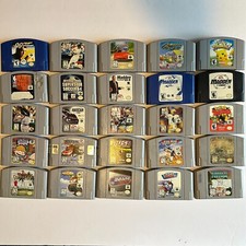 Authentic Nintendo 64 N64 Games Pick Choose Save! Lot Tested Cruisn Gex Madden