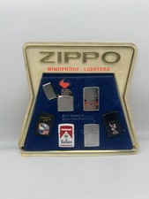 Zippo - Rare Présentoir De 6 Zippo