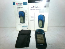 GARMIN ETREX LEGEND PERSONAL GPS NAVIGATOR W/ SHEATH & MANUAL BUNDLE