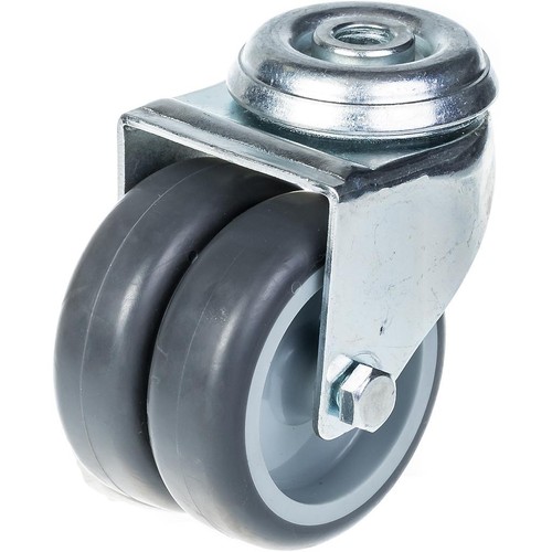 Roulette pivotante double - pivotante,