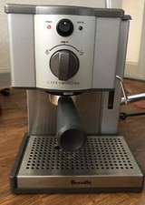 Breville Cafe Modena ESP6SXL Espresso Machine and Cruz Espresso Bean Grinder