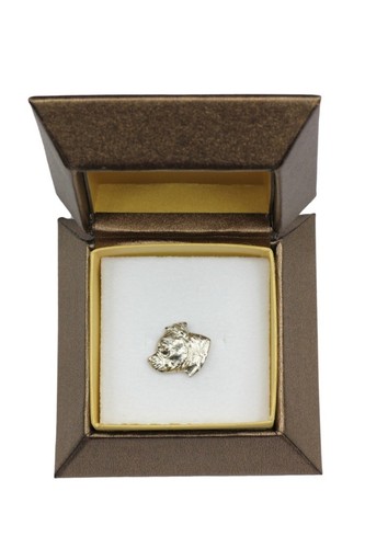 Staffy broche en métal - broche,