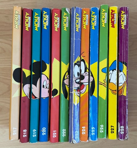 Mickey parade 217 a 228 - 12,