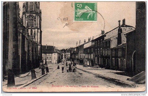 Blamont rue de - -,