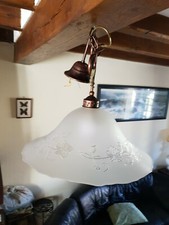 Suspension vintage en pâte de