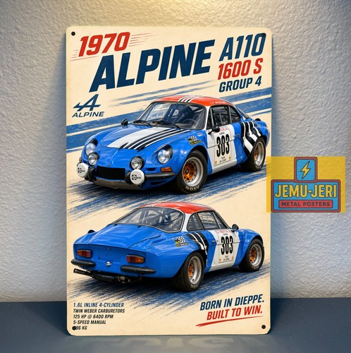 1970 alpine a110 1600 - 1970, group
