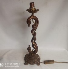 Importante lampe de style rocaille / Louis XV Made in France - état de marche