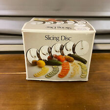 Used Magimix 4 MM Slicing Disc By Robot-Coupe Disc E