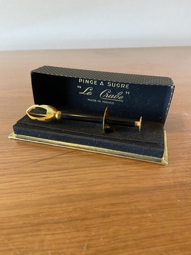 Pince sucre crabe noire - pince,