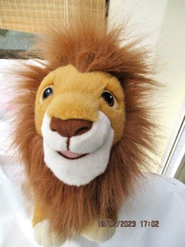 Peluche roi lion - le,