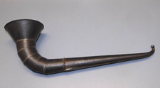 -RARE CORNET ACOUSTIQUE SONOTONE en Métal XIXe COLLECTION OBJET MEDICAL     D