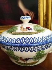 Rare soupière ancienne ou