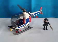 Playmobil 3908 Hélicoptère de police avec 2 Personnages 