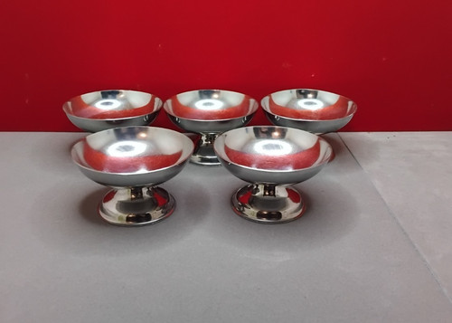 Lot coupes glaces à - de,