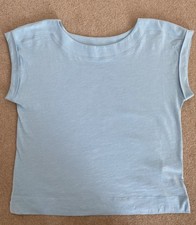 HOBBS BLUE CAP SLEEVE TOP SIZE 12, NEW