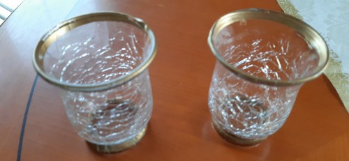 Verres à eau bord - verres.,