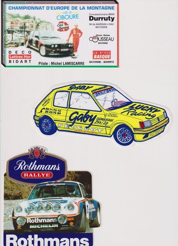 Stickers voitures course - voitures, de