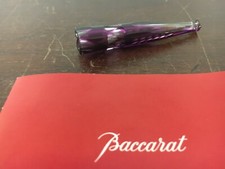Baccarat Crystal Purple Cigarette Holder