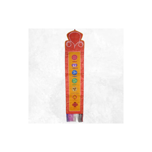 Tenture tibétaine chakras - tibétaine, 7