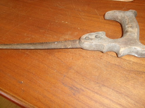 Ancien outil scie - outil:, de