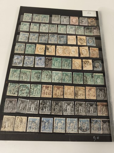 Lot timbres anciens france - lot,