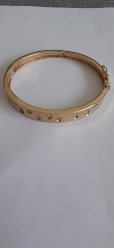 Bracelet jonc plaqué or - jonc, en