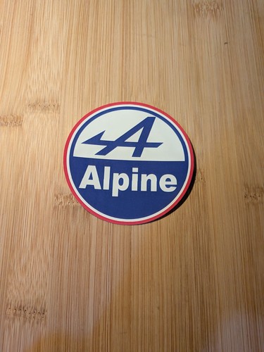 Sticker alpine renault rond - sticker,