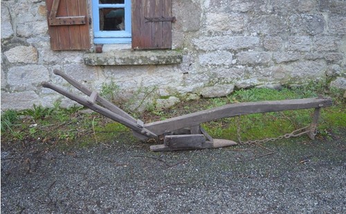 Ancienne araire charrue epoque - charrue,