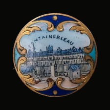 Ancienne Broche Emaillée