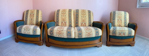 Canapé fauteuils style art - canapé,