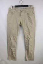 JACOB COHEN J622 COMF Beige Luxury Handmade Tailored Jeans Size 33