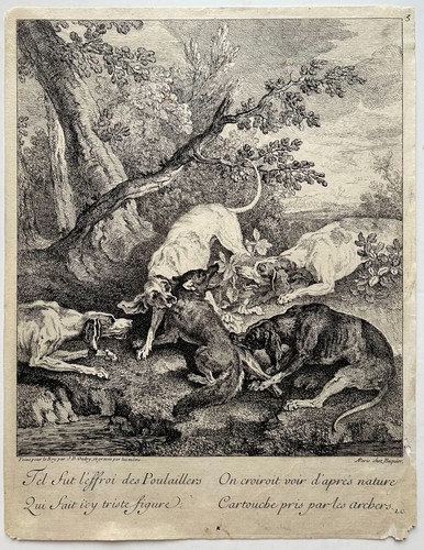 Oudry chasse au - -, [chasse