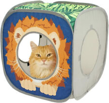 Kitty City pop-up Chat Cube jouer pour chat tube cachette niche lit lion pliable